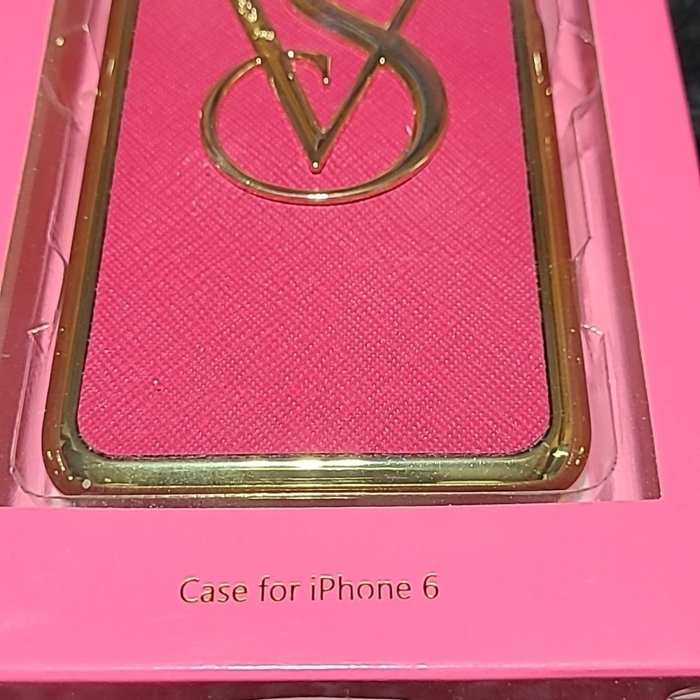 VICTORIA SECRET GOLD LOGO IPHONE 6 CASE - Picture 4 of 8